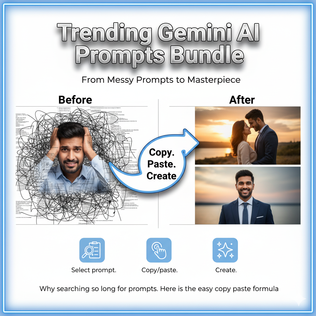 Gemini Prompts Bundle ⭐️🔥