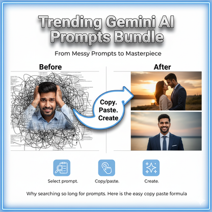 Gemini Prompts Bundle ⭐️🔥