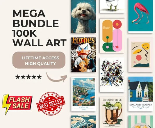 ⭐️ Premium Printable Wall Art MEGA BUNDLE⭐️